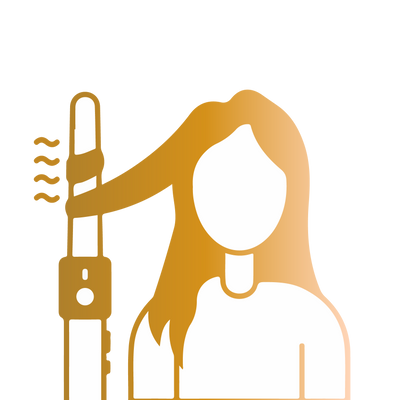 My hair ends are damaged from heat or pigmentation